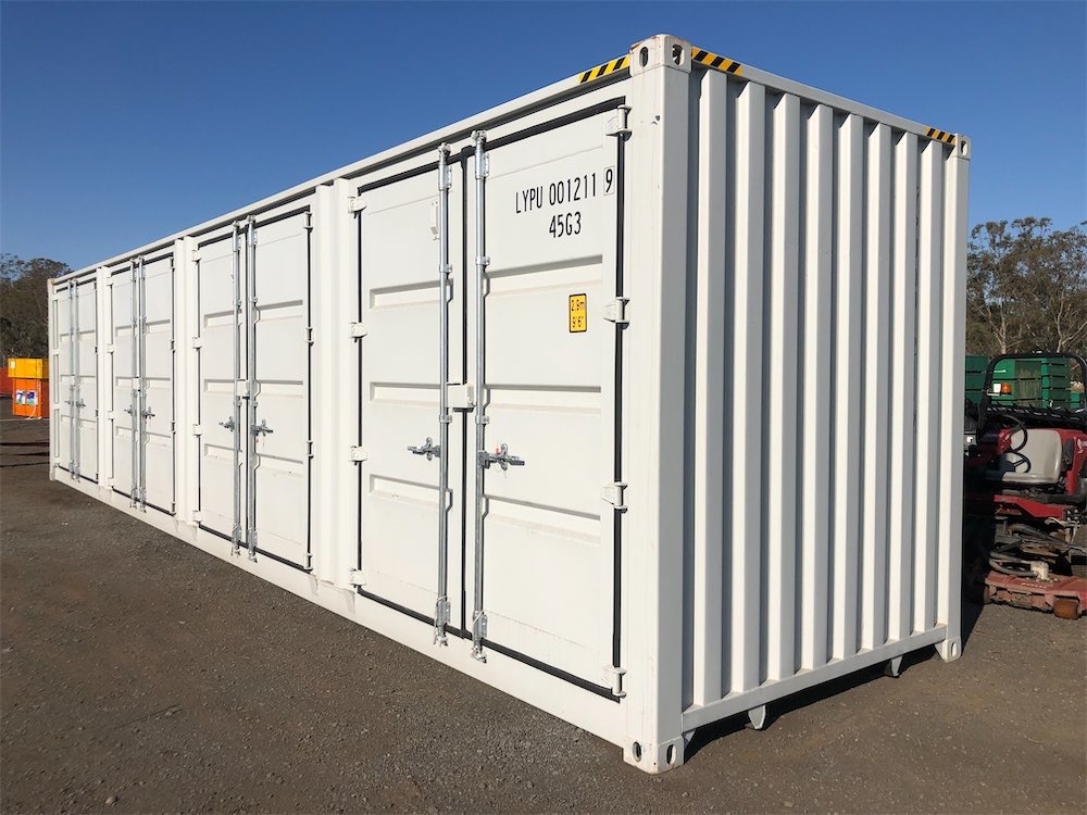 40ft High Cube Container - 4 x Doors - Excavation Equipment