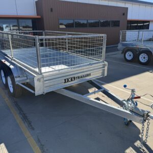 10ft x 5ft Tandem Trailer with Cage