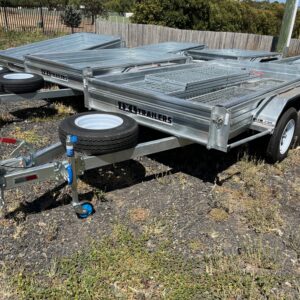 10ft x 5ft Tandem Trailer with Cage